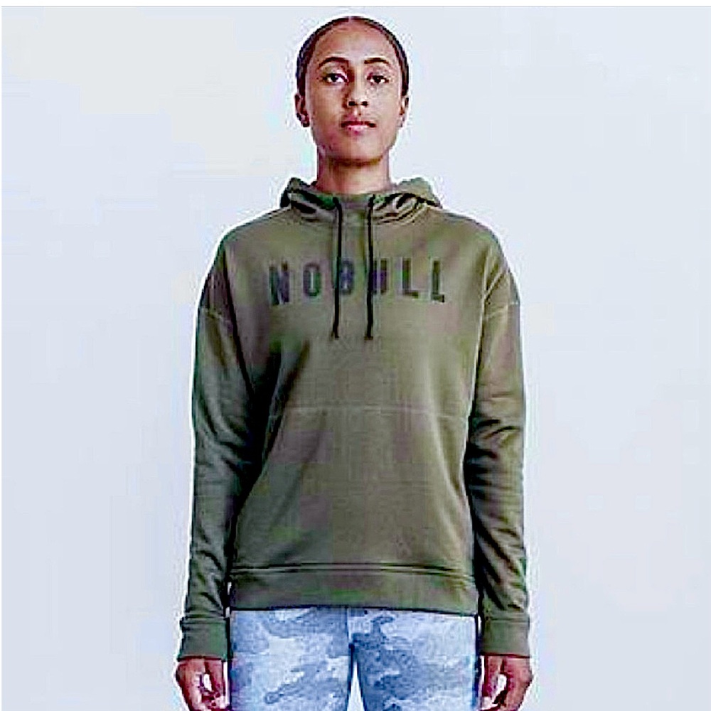NWT Women's NOBULL Hoodie  - Army Green